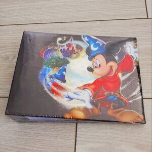 NWT Walt Disney World Four Parks One World Mickey Mouse Family Photo Album 4"x6"